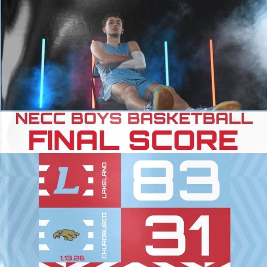 Lakeland boys beat Churubusco 83-31 in NECC Tournament